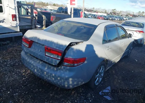 2003 Honda Accord 2.4 Lx из США, поврежденный, VIN 1HGCM56333A065490